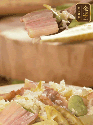 拌入蔬菜，菜綠意自然來(lái)都被香迷糊了