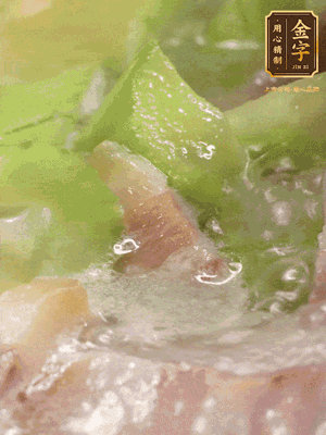 加一點(diǎn)糖、1碗開水煮到絲瓜半透明